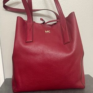 Preloved Micheal Kors Junie pebble leather large tote